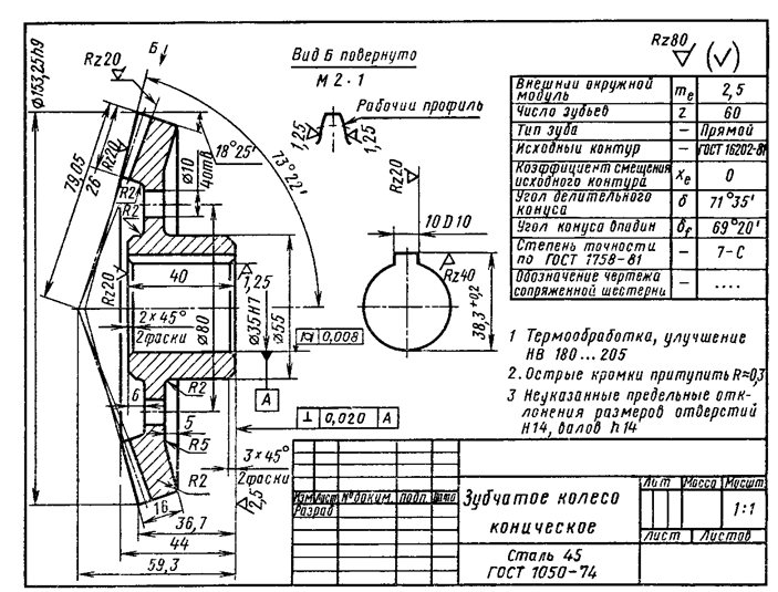 Курсовая Работа Сталь 45